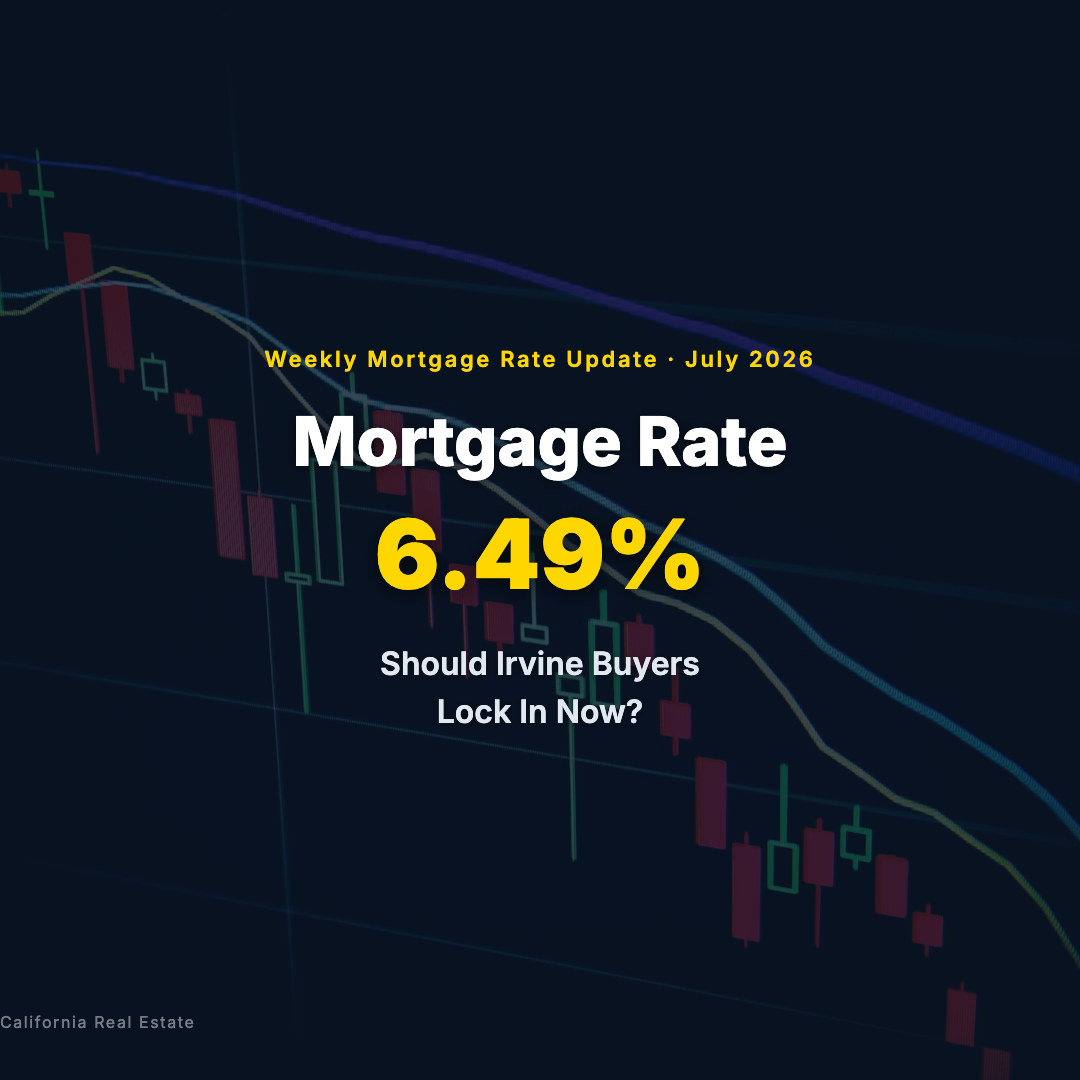 Mortgage Rate 6.49% July 2026